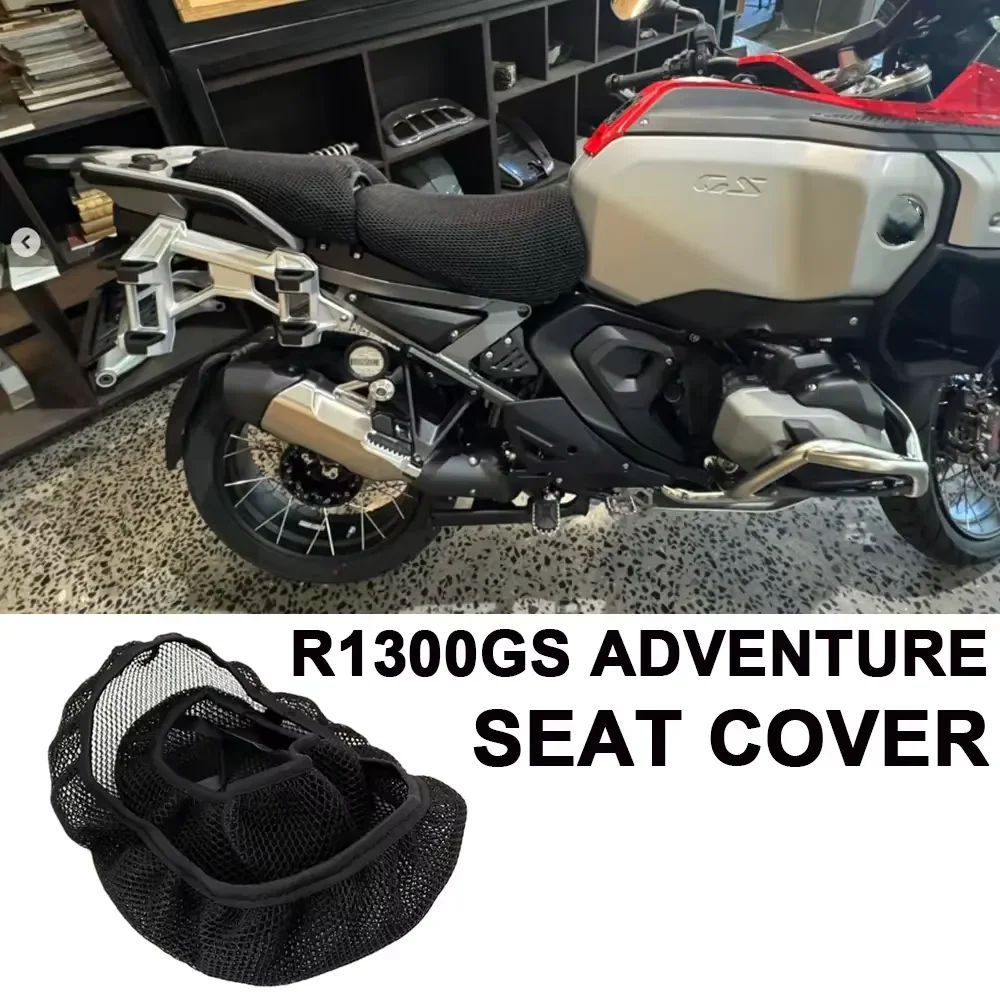 NEW R1300GS ADVENTURE Accessories Seat Cover Seat Scratch Protection Cover For BMW R 1300 GS ADV R 1300GSA 3D Airflow Seat Cover