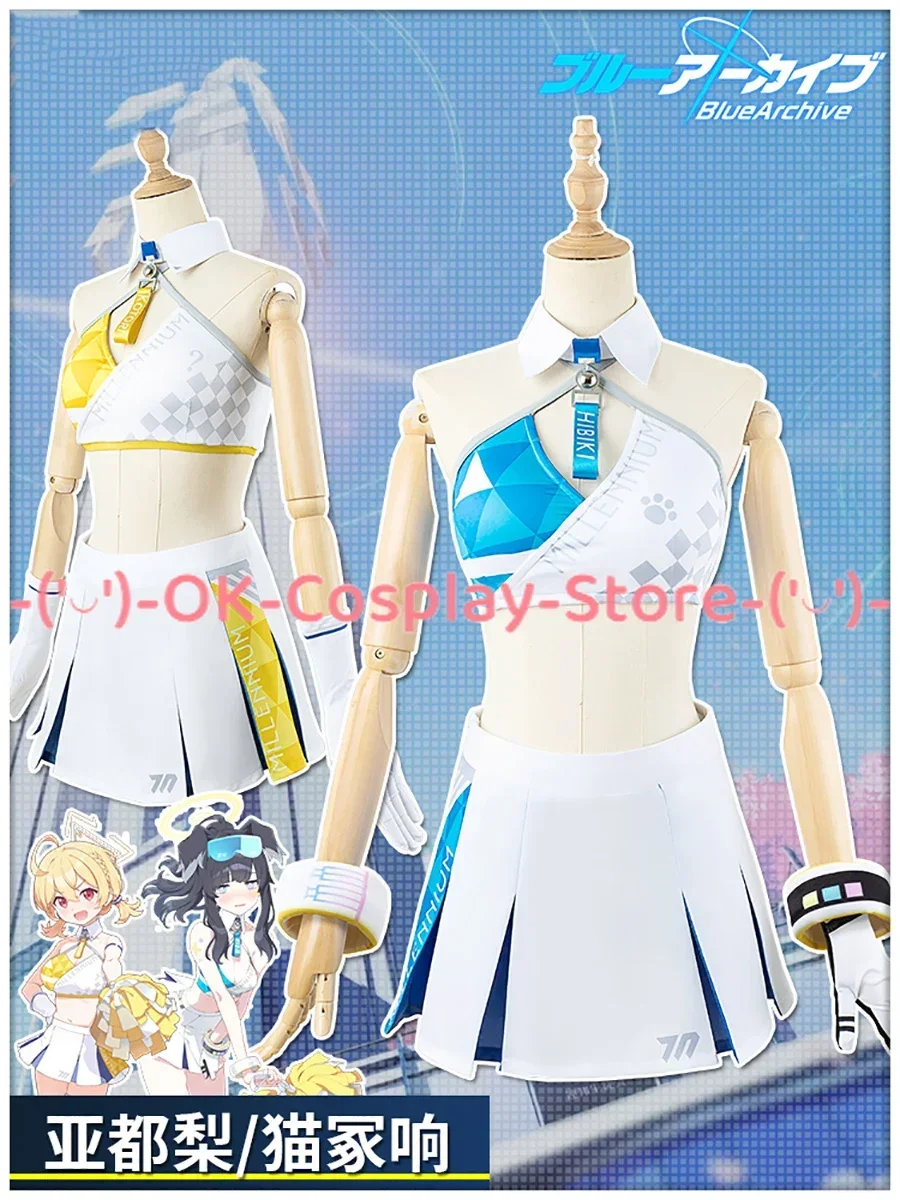 Snekozuka Hibiki Kotori Cosplay Costume Game Blue Archive Cosplay Dress Party Suit Halloween Uniforms Anime Clothing Custom Made