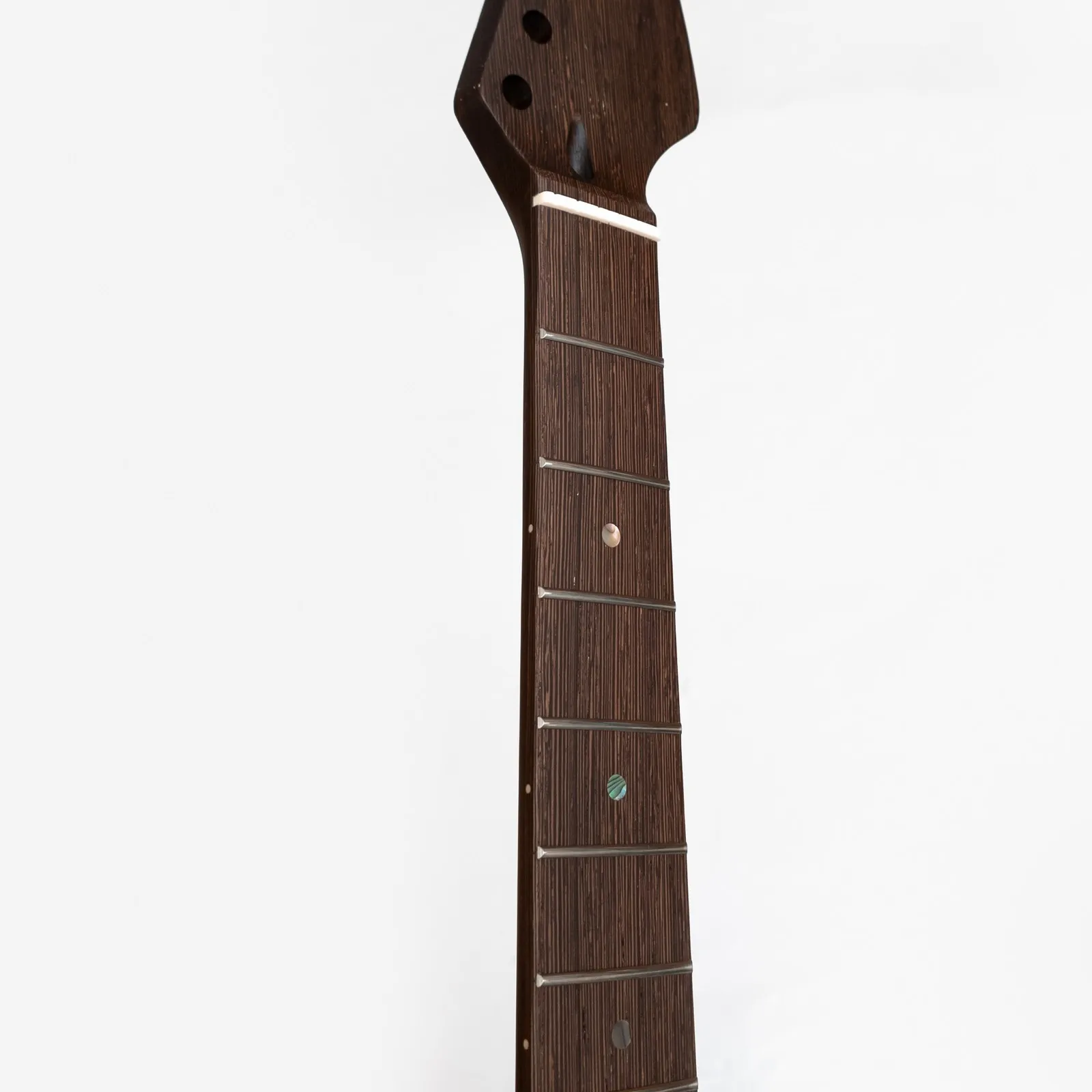 Wenge Guitar Neck 25.5 Inch Scale 22 Medium Jumbo Frets Modern C Wenge Fingerboard Electric Guitar Replacement Parts