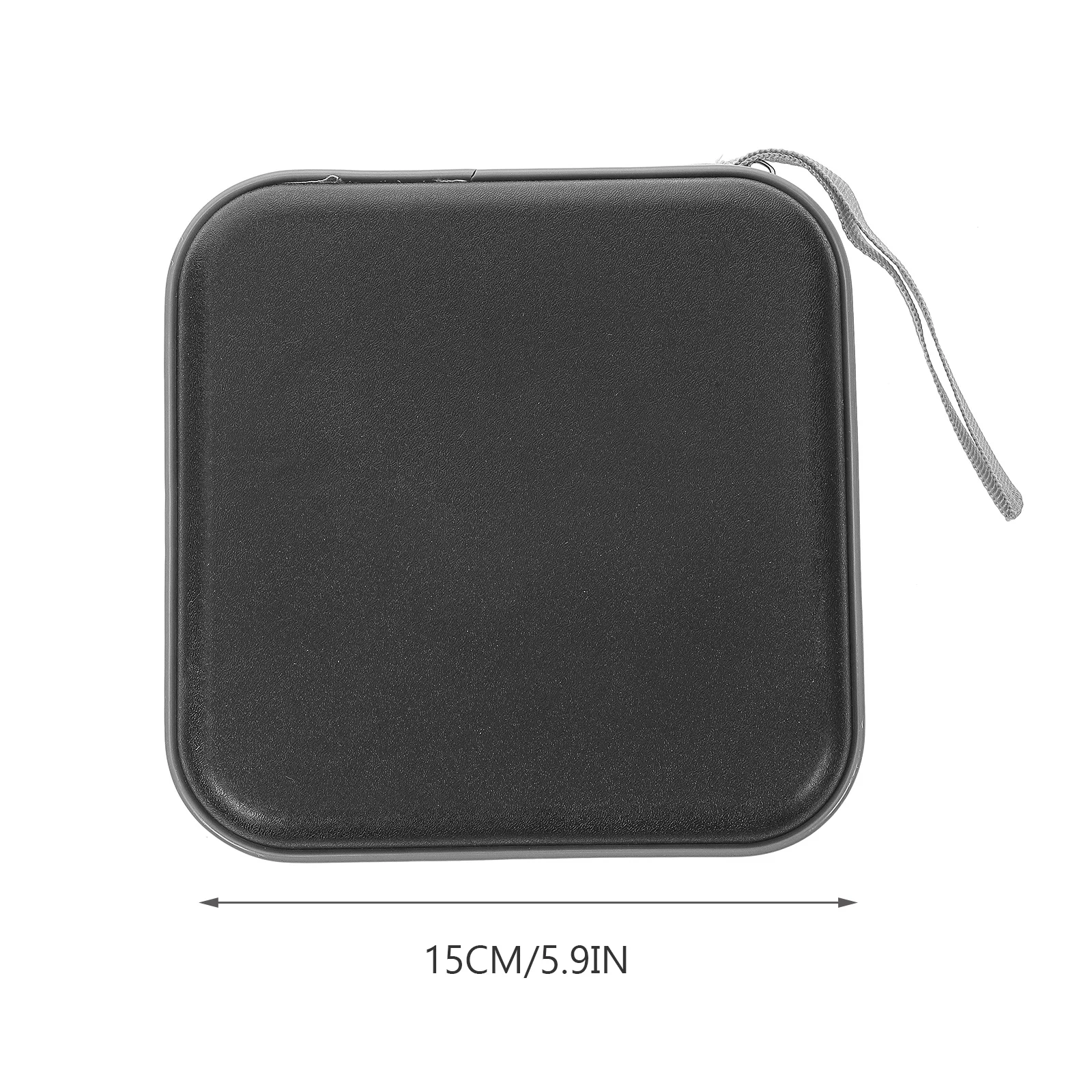 

2pcs Cd/Dvd 40 Capacity Holder Zipper Closure Media Case Portable Dvd Organizer Travel Cd Pouch Disc Storage