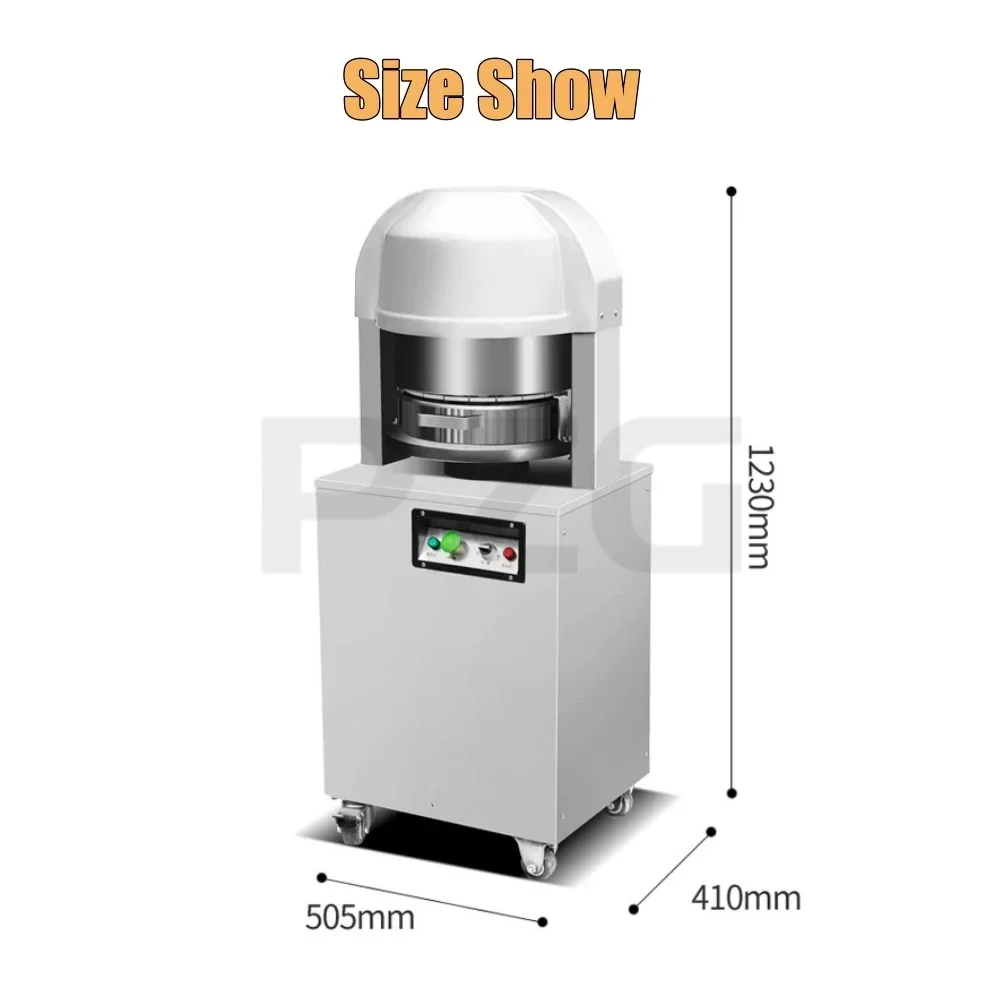 Bread Vertical Acommercial Automatic Electric Auto Bakery Dividing Dough Divider 36 Pieces 36pcs Cutting Cutter Slicer Machines