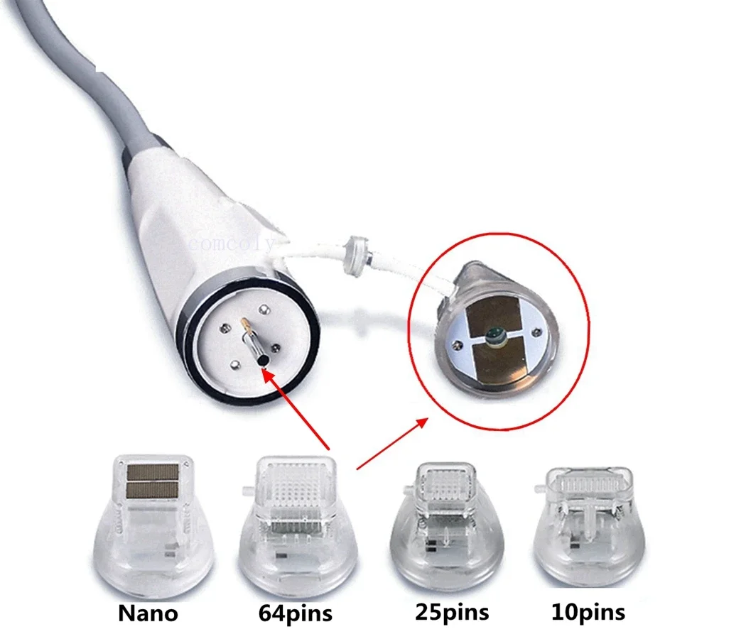 1/10PC Blaue Isolierte RF-Microneedling-Kartusche, Verbrauchsmaterial, Vergoldet, 10/25/64 Nadeln, Nano-Kartuschen für Tattoo-Zubehör – Detail 5