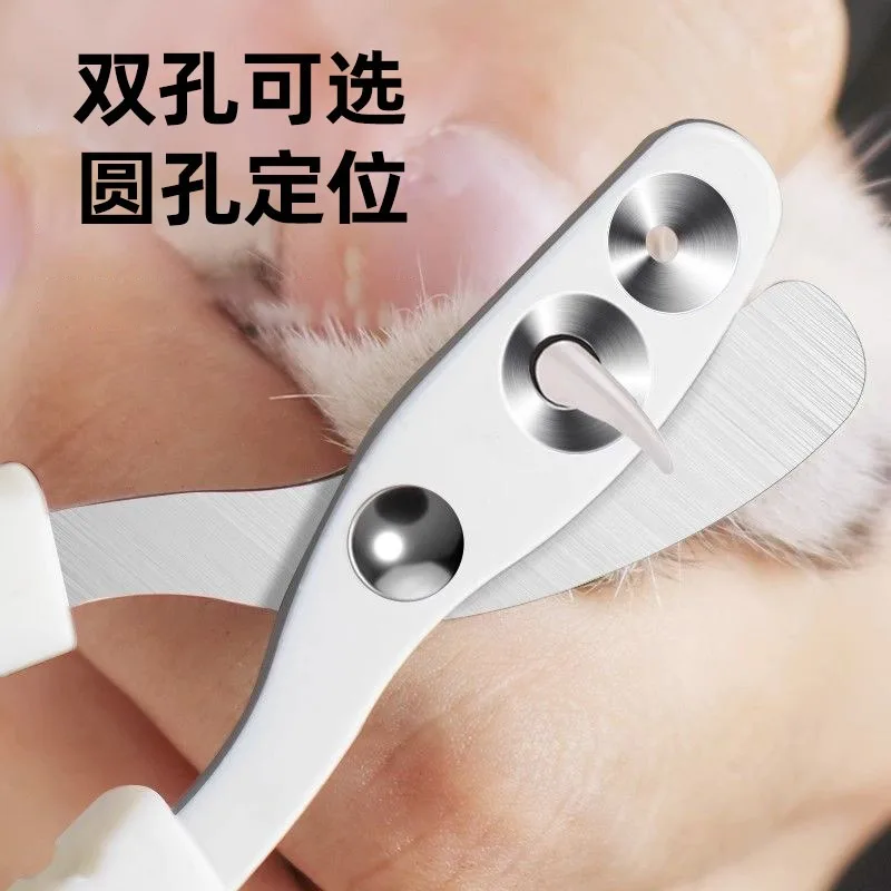 Bird Nail Clippers Scissors Trimmer Grooming Tool Dual Round Hole Budgie Cockatiel Parrot Claw Cutter Supplies for Small Birds
