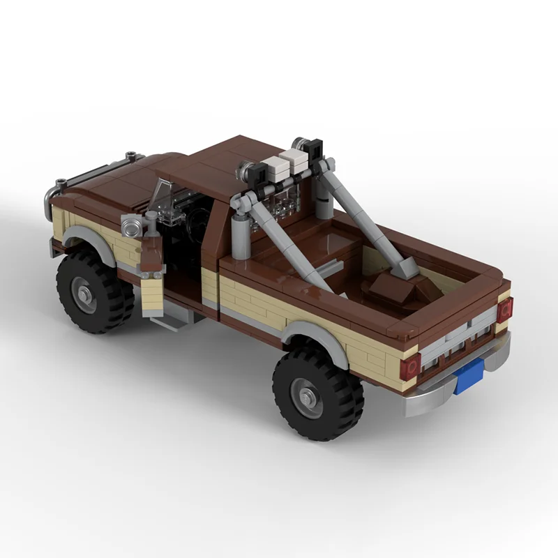551pcs MOC The Fall Guy Pickup City Champions Super Car Model Building Blocks Architecture Toys Festival Gift Idea Education