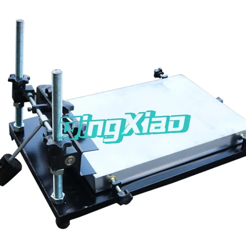 Small High Precision Manual Silk Screen Printing Table SMT Solder Paste Hand Printing Table Screen Printer For PCB Stencil