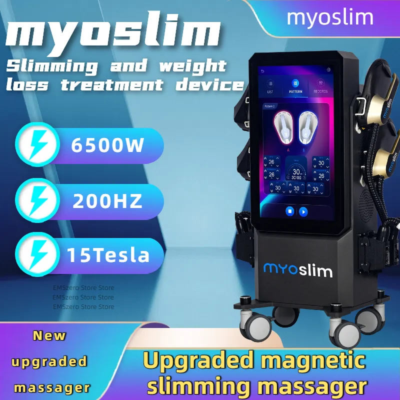 

Professional slimming instrument myoslim 6500W 200Hz body shaping and weight loss, fat burning slimming instrument