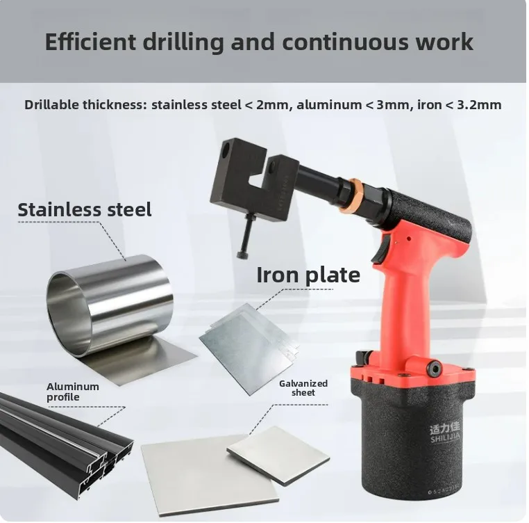 Industrial Pneumatic Punching Machine Air Punch Gun for Metal Iron Aluminum