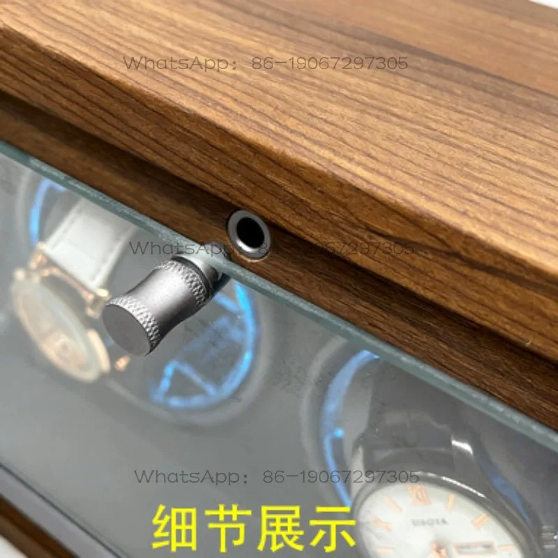 Household watch box, automatic rotating watch shaker, four-position electric winding movement watch storage box