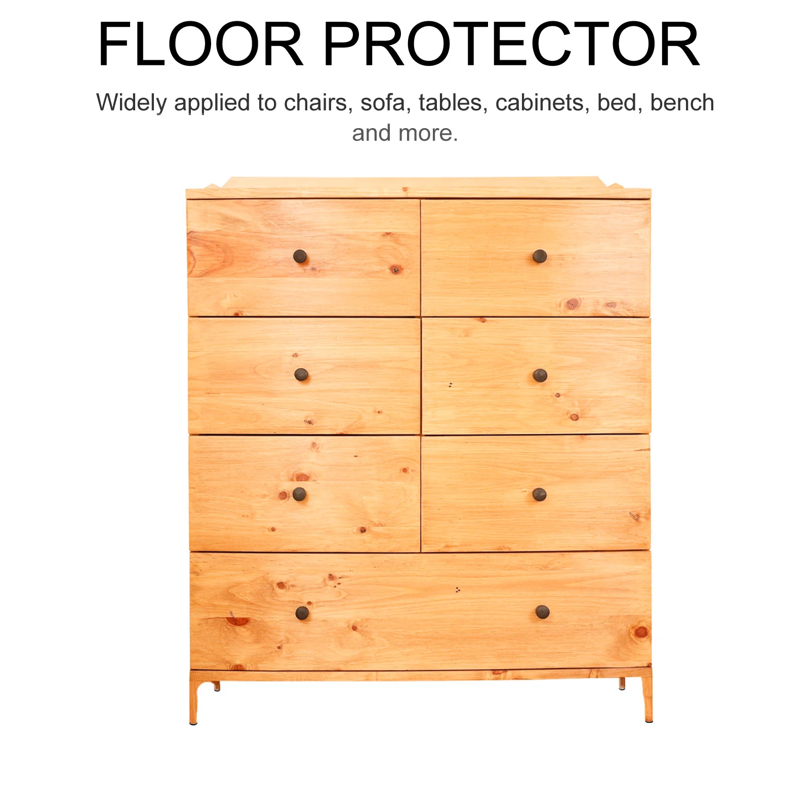 

30 set Furniture Raising Mat Universal Heightening Pads Floor Protection Anti-Slip Durable Cabinet Bed Table Fridge Lifting Pad