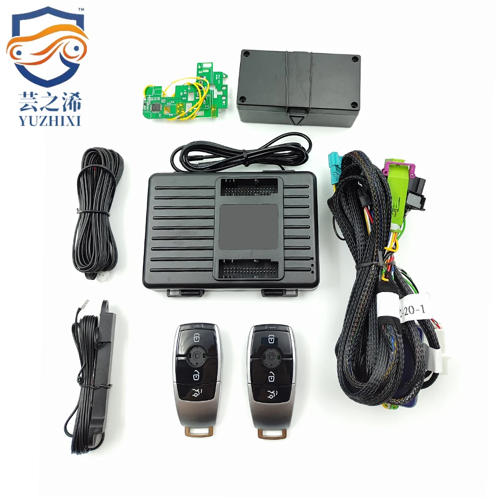 

For Mercedes Benz S Class W222 Year 2015-2017 Add Car Engine Remote Starter Stop System and Keyless Entry Update New Smart Key