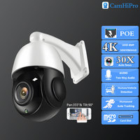 DB6C SO-NY415 Security Surveillance IP Camera POE PTZ Dome 30X Auto Zoom Two Way Audio AI Human Tracking IR 80m Outdoor Onvif