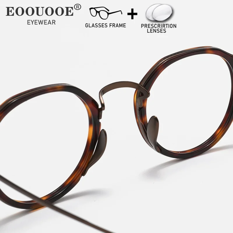 نظارات ديمي خمر للرجال والنساء وصفة طبية قصر النظر مد البصر العدسات التقدمية نظارات القراءة الكمبيوتر مكافحة الضوء الأزرق #6