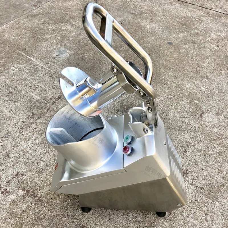 Commercial stainless steel electric vegetable cutter canteen hotel kitchen vegetable potato shredding