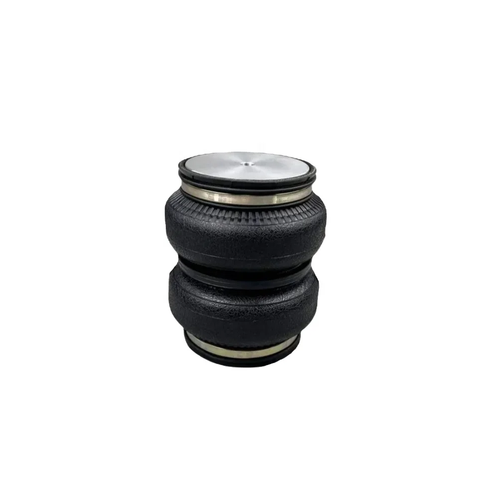 SN142156BL2-DT2-S/AIRLIFT5814 Fit D2 Coilover (Thread M52*1.5-50)Air Suspension Double Convolute Rubber Airspring/