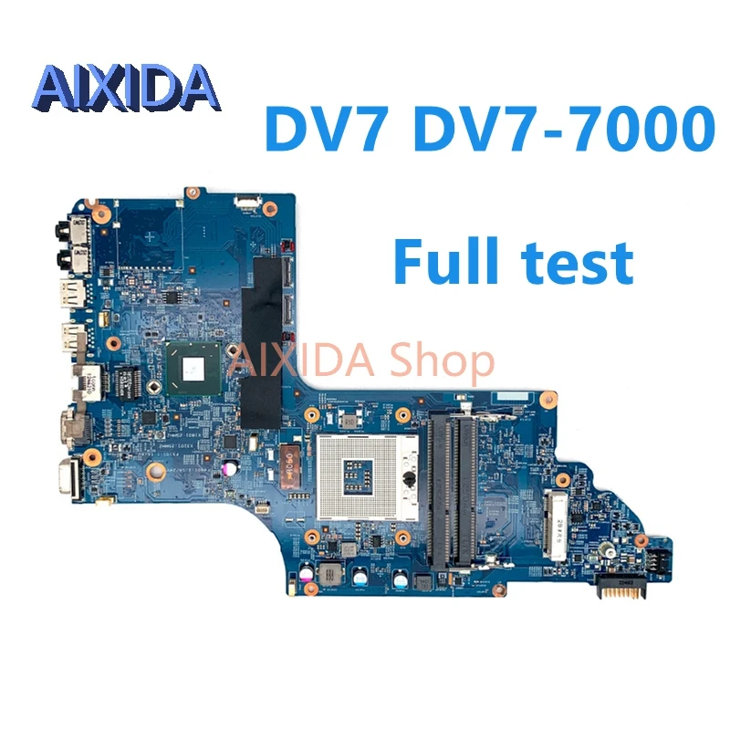 

AIXIDA 682043-001 48.4ST04.011 48.4ST04.021 For Hp Pavilion DV7 DV7-7000 Laptop Motherboard UMA HM77 DDR3 MAIN BOARD full tested