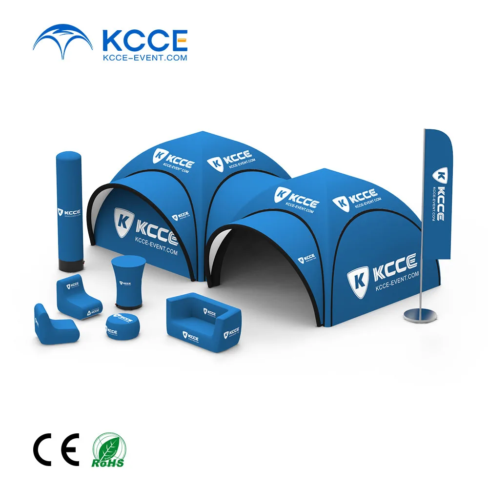 Trade Show Pneumatic Structure Inflatable Gazebo Event Canopy Air Dome Inflatable Tent Inflatable Shade for Fair Exhibit Events