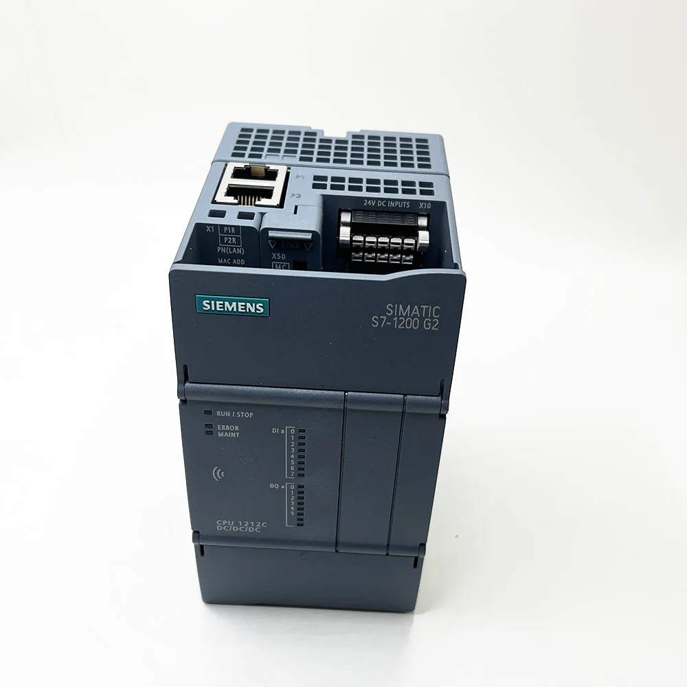 6ES7212-1AG50-0XB0 1212C DC/DC/DC para módulo CPU PLC SIEMENS G2 Generación S7-1200 G2 CPU ﻿ Controlador Analógico CNC DC/DC/DC 1212C