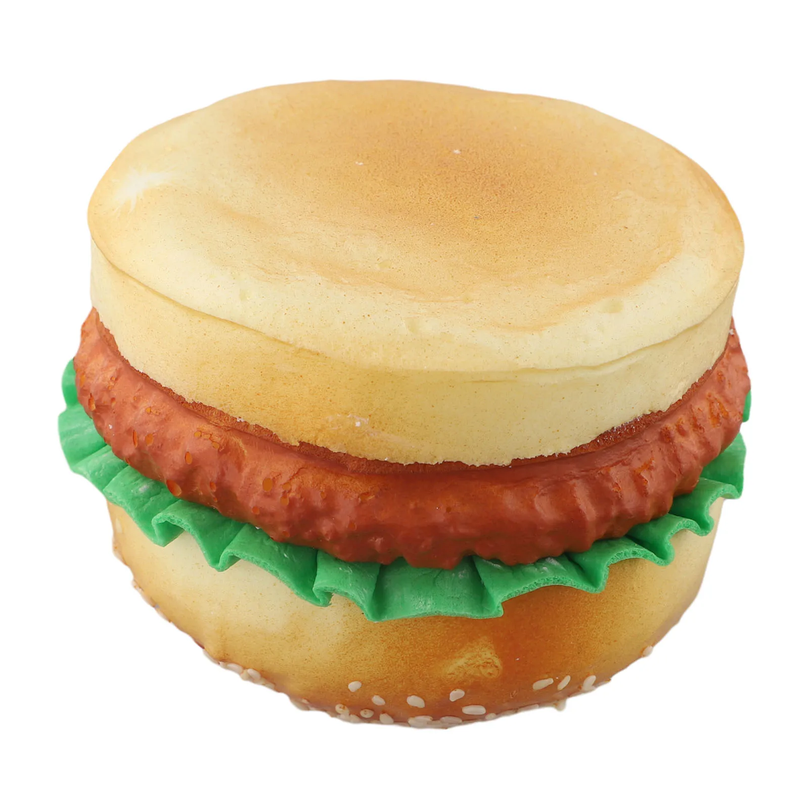 for child Safe For Play For Display Artificial Burger Model Fake Sandwich Decoration Good Workmanship Improves Cognitive