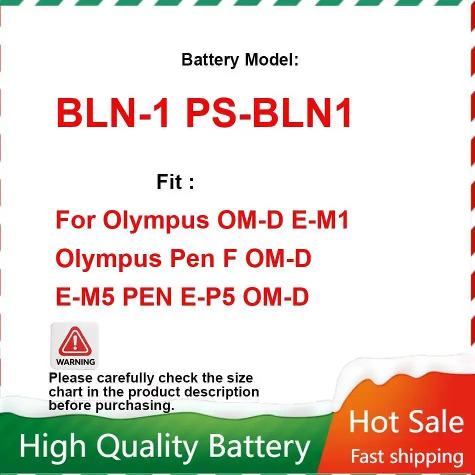 Camera Battery Bln-… - image