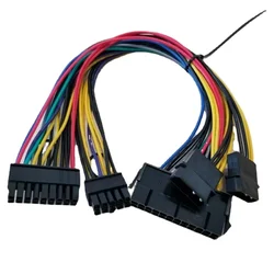 Motherboard ATX 24Pin to IDE 4Pin Molex 18Pin + 10Pin Adapter Power Cable for HP Z800 Workstation Mainboard 30cm