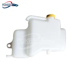 POKESS Engine Radiator Overflow Expansion Tank Bottle Reservoir With Cap For Mitsubishi L200 06-14 Pajero 10-15
