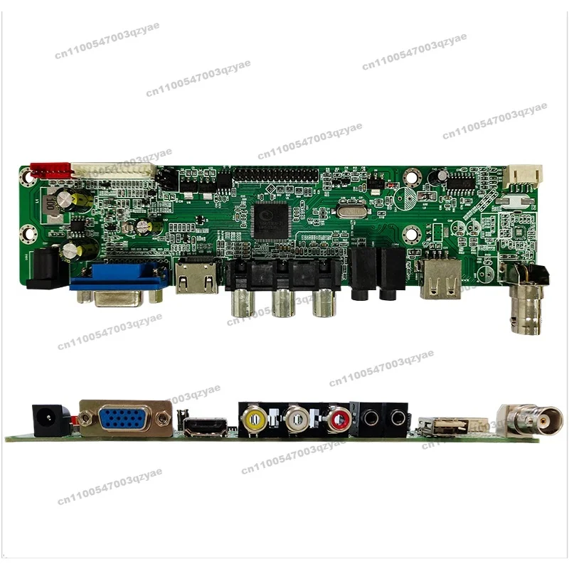 LVDS LCD TV driver main board AV + HDMI + VGA + TV board, monitor