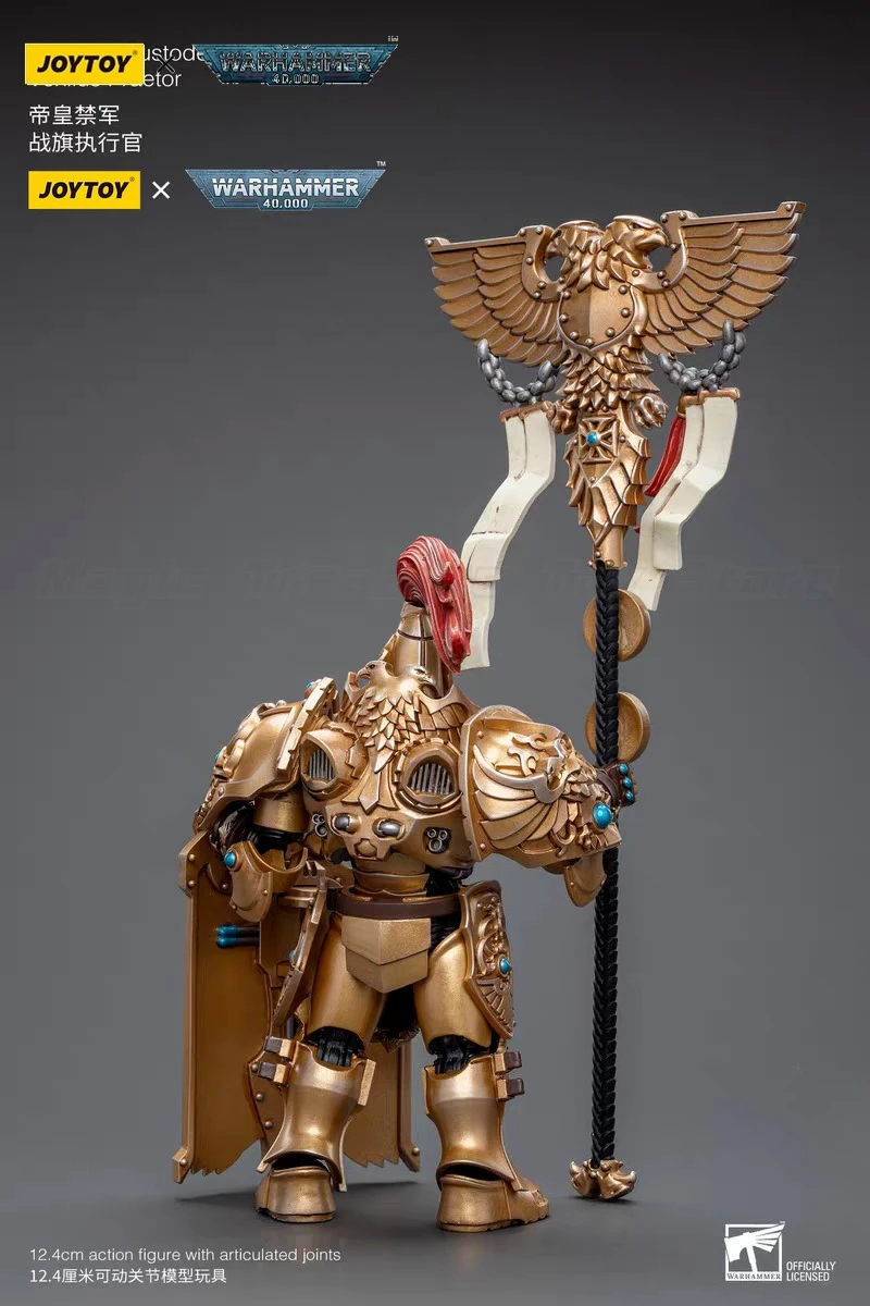

【В наличии】JOYTOY 1/18 Фигурка Warhammer 40K Adeptus Custodes Vexilus Praetor Toy