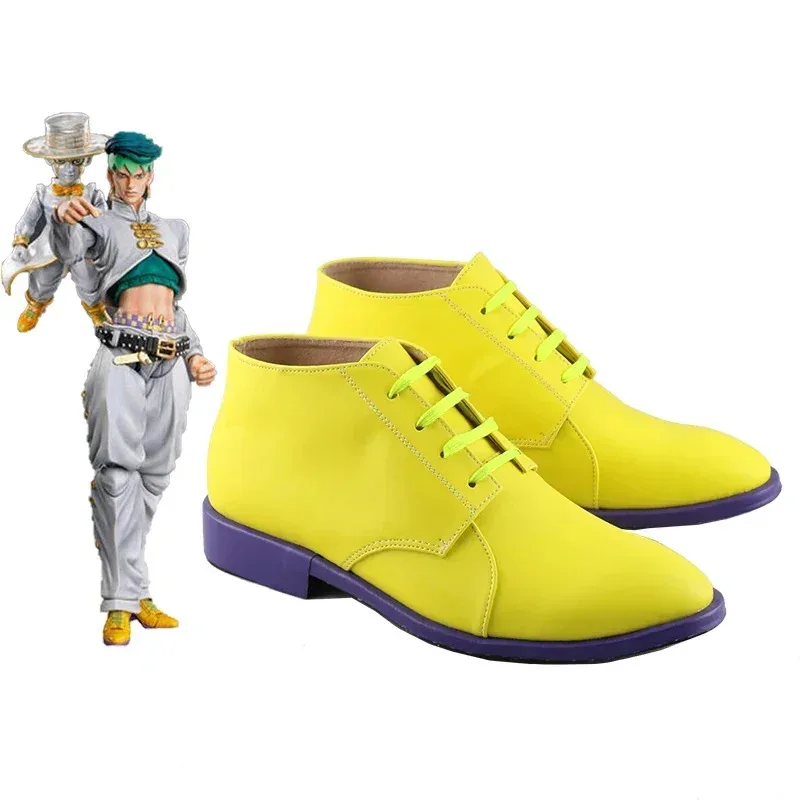 

NewGame JOJO's Bizarre Adventure Rohan Kishibe Обувь для косплея Сапоги Аксессуары для костюмов на Хэллоуин Реквизит2025