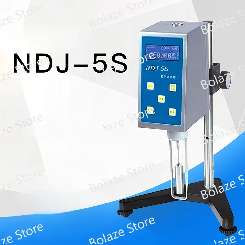 NDJ-5S Digital Viscometer Rotary Digital Display Portable Liquid Paint Coating Viscosity Tester