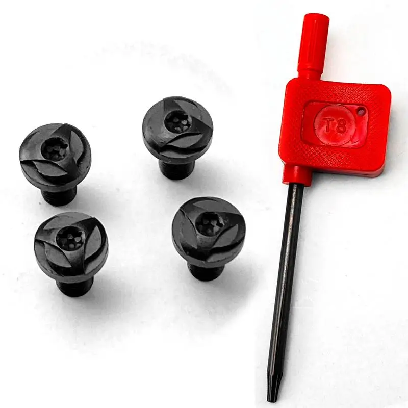 1 Set Custom Grip Handle Stainless Steel Screws Nails with Key Screwdriver for 1911 Models DIY Make Accessories