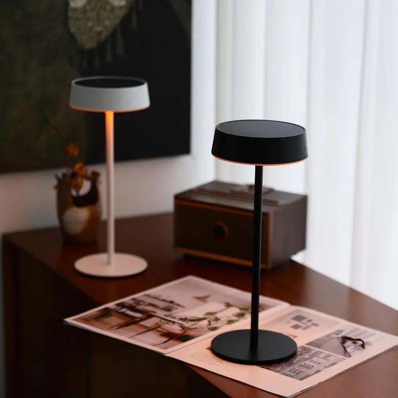 Solar Charging Floor Lamps Long Endurance Night Light Dining Table Camping Outdoor Indoor Atmosphere Decoration LED Desk Lights