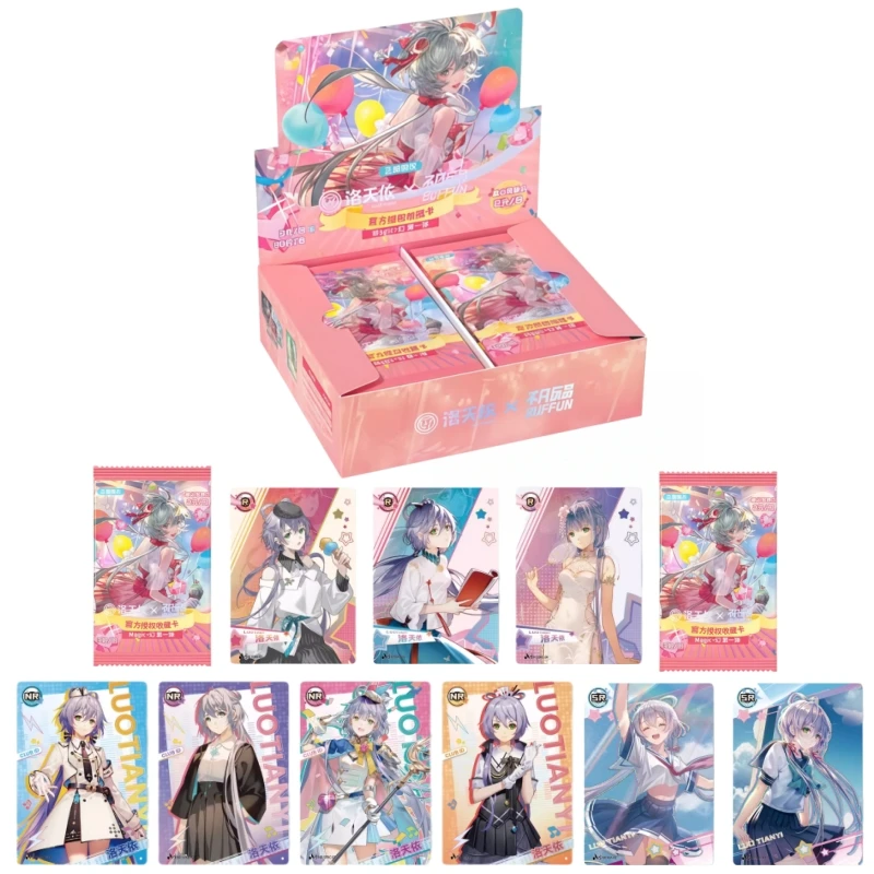

Official Genuine Virtual Singer Luo Tianyi Series Anime Card Character Periphery Collection Toy Card Children's Festival Gift