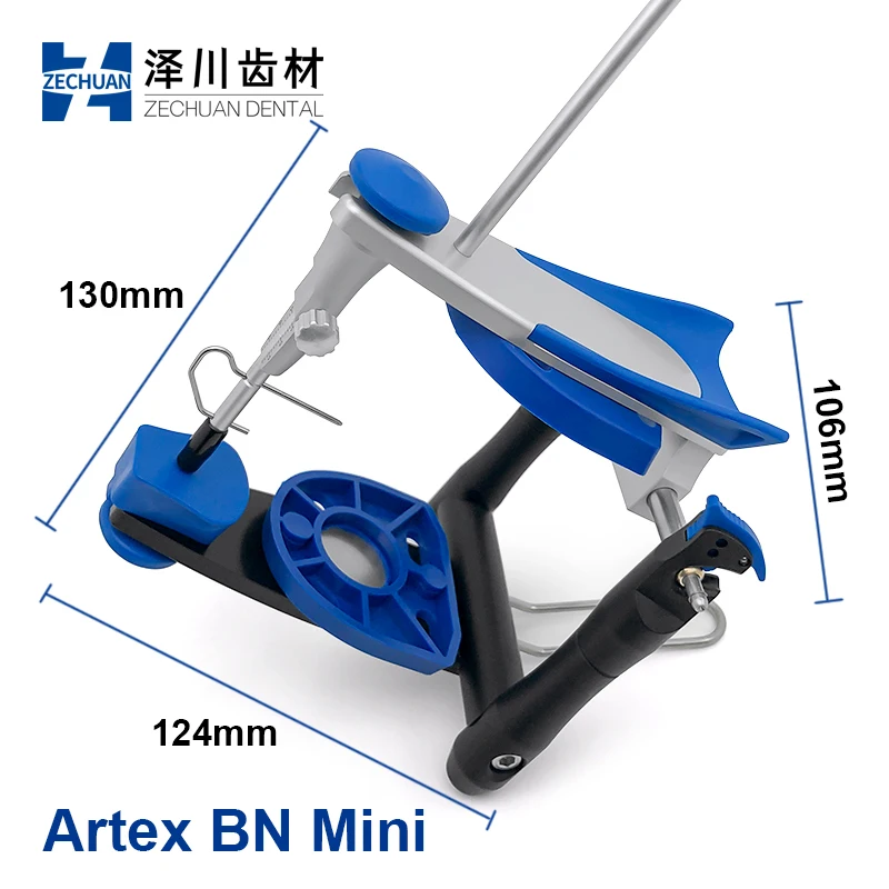 Artex Type BN Miniature Basic Unit Articulator Teeth Model Accurate Scale Plaster Model Dental Lab Equipment