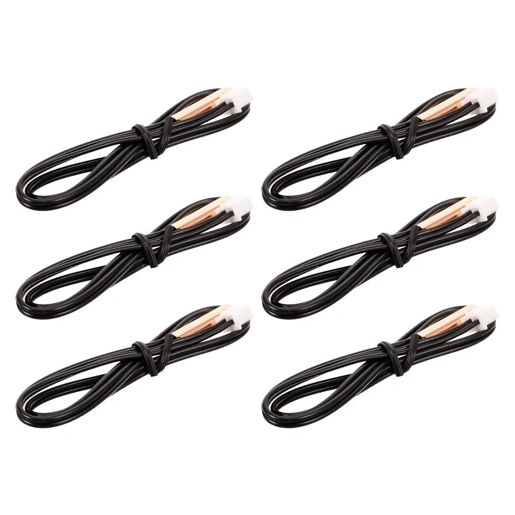 

6Pcs Accurate Copper Thermistor Probe Sensor for Air Conditioning Systems Temperature Control and Monitoring
