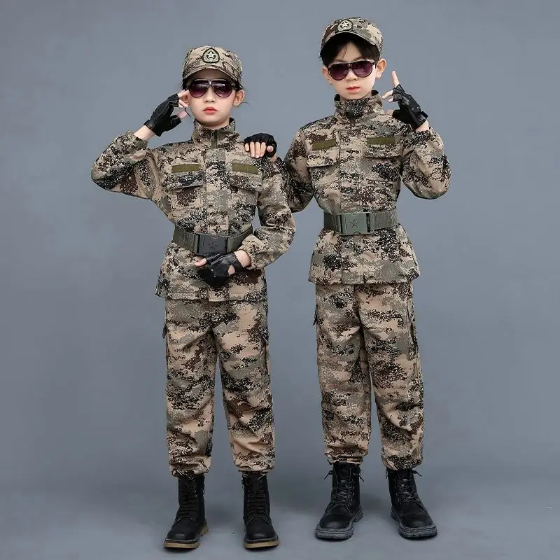Student Men's and Women's Military Training Summer Camp Outdoor Expansion Camouflage Clothing