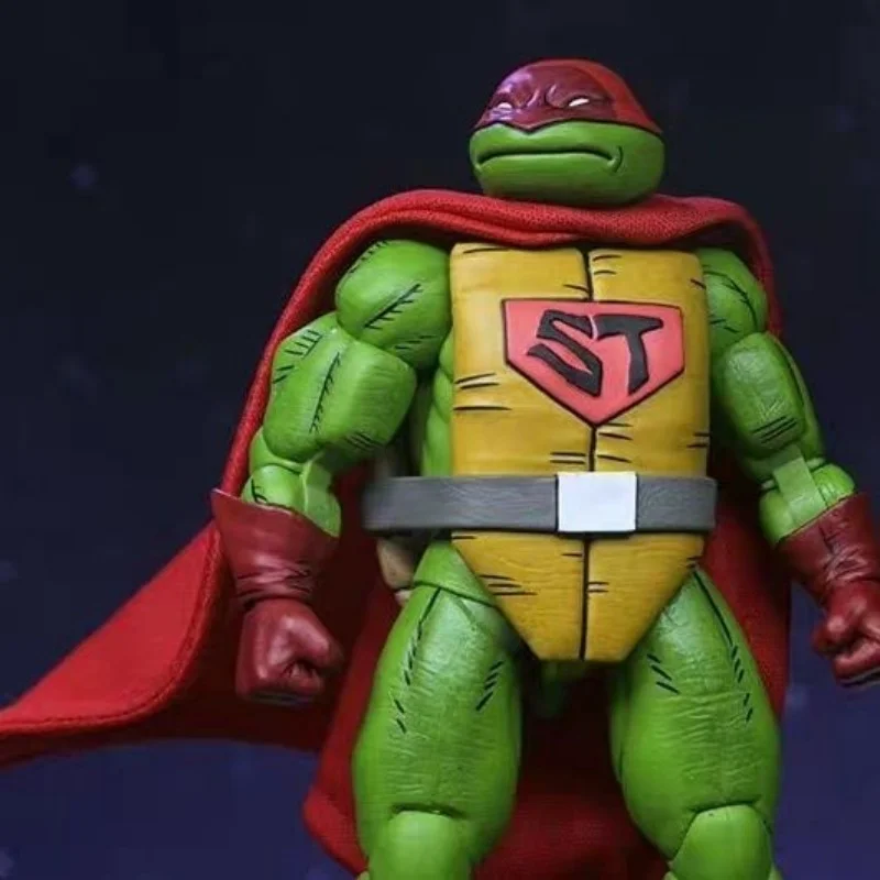 

NECA Ninja 7 Inch Articulated Action Figure Original Super Series Collectible Toy PVC Movable Joints Accurate Design Decor Gift