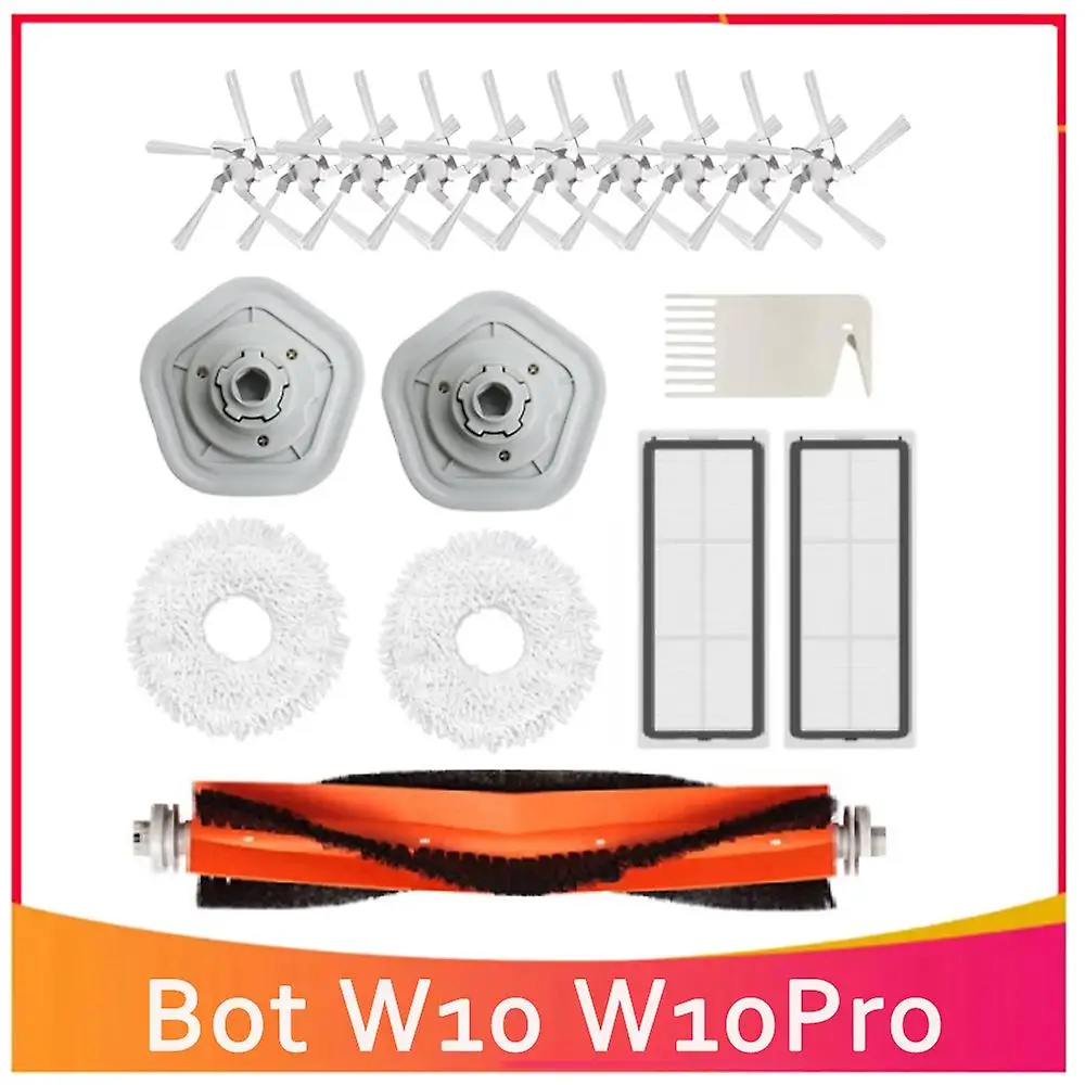 Aksesori Kit 18 buah untuk Xiaomi Dreame W10/w10 Pro Robot