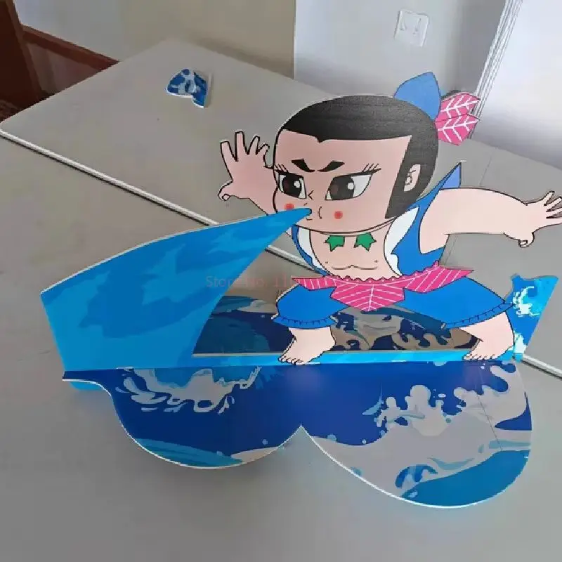 케파키 3D RC 비행기, 무선 조종 마법 보드, 중국 애니메이션 캐릭터 모델 비행기 장난감, 어린이 및 성인용 선물