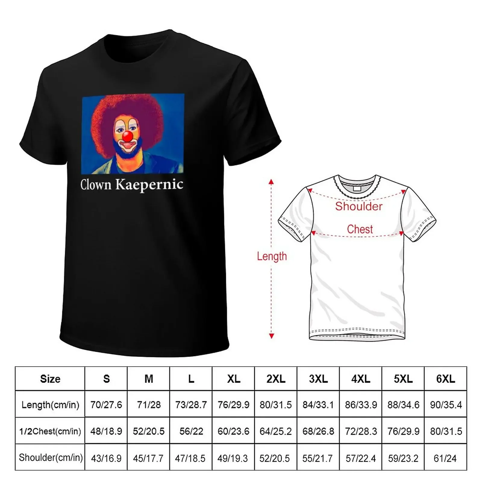 Clown Kaepernick (White Text) T-Shirt plain oversizeds workout shirts for men