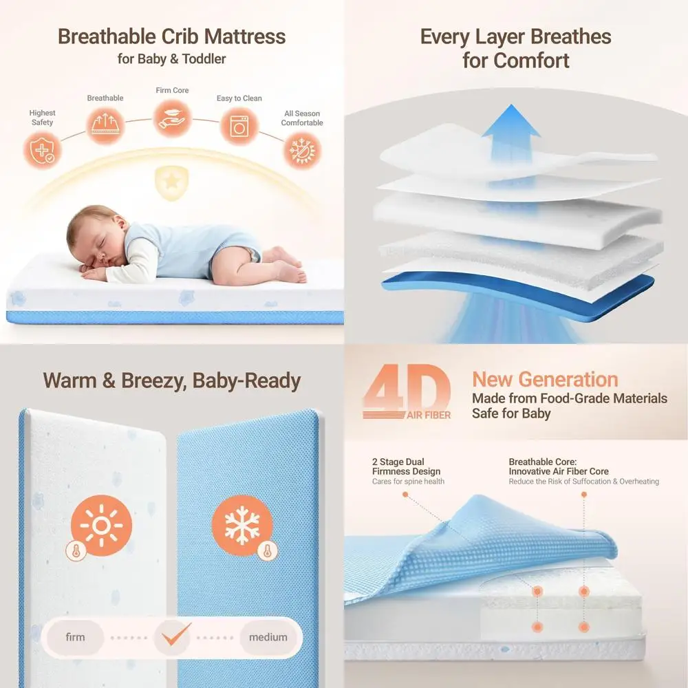 Mini Crib Mattress …