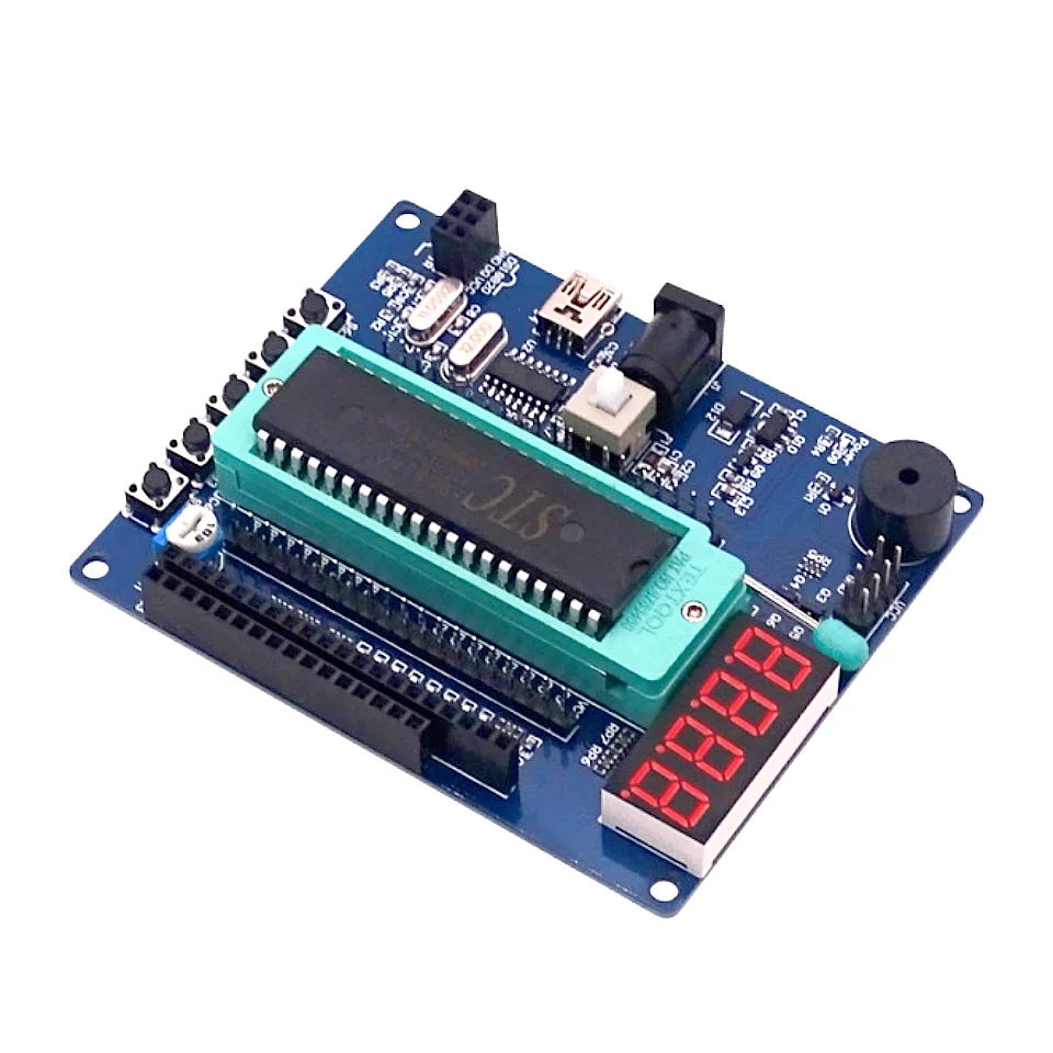 51 MCU development board STC89C52 learning board AVR minimum system AT89S51 intelligent car test board