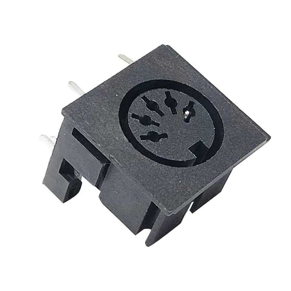 3 4 5 6 7 8 Pin DIN Female Socket Connector Mini 4P/5P/6P/7P/8P PCB Panel Mount DIN Mini Jack Keyboard Plug 3 4 5 6 7 8 Position