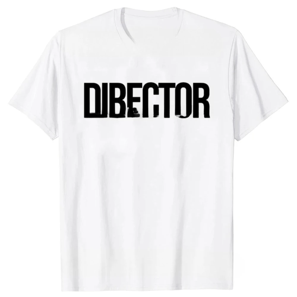Funny Vintage Director Filmmaker Film Crew Graphic T-shirt Men Women Hip Hop T Shirt  Comfort T-shirts