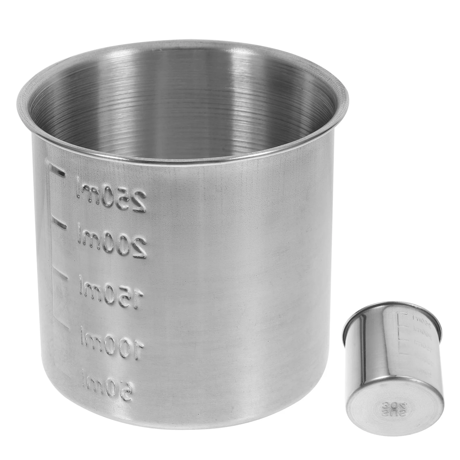 

PEPLAYTAL Stainless Steel Rice Measuring Cup Precision Japanese Mixing Container for Kitchen Flour Storage Cooking Porridge