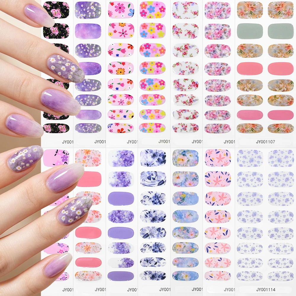 16Tips Spring Colorful Flower  - Full Cover Adhesive review and price
