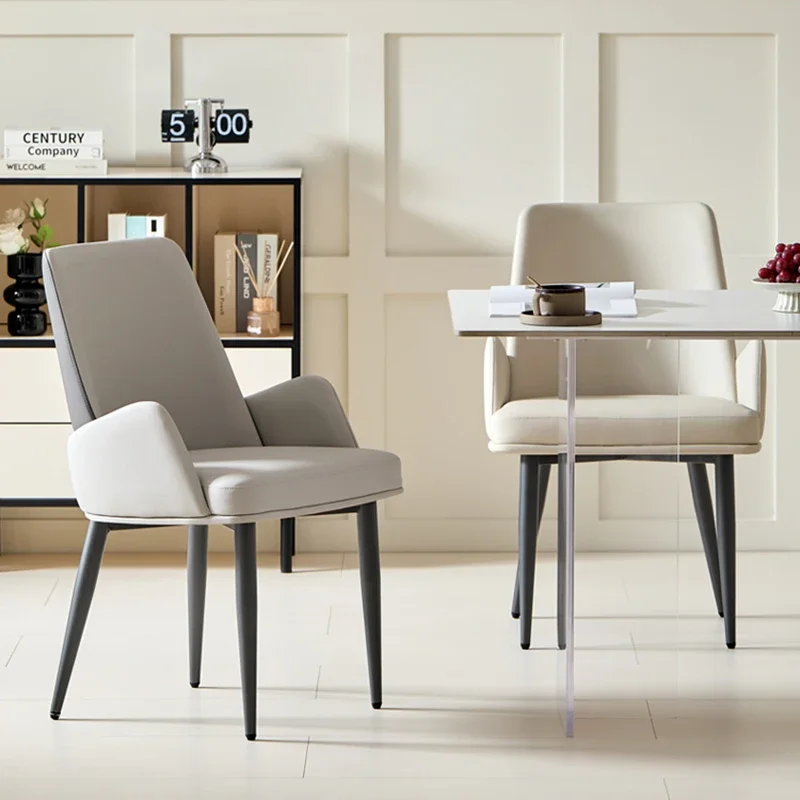 Portable Chairs Luxurious Armchair Replica Design Furniture White Chair Living Room Relaxing Poltrona Design Kitchen Hotel