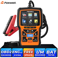 FOXWELL NT301 Plus 2 IN1 OBD2 Scanner Battery Tester OBD2 Scanner Diagnostic Tool Check Engine Car Code Reader 12V 100-2000 CCA