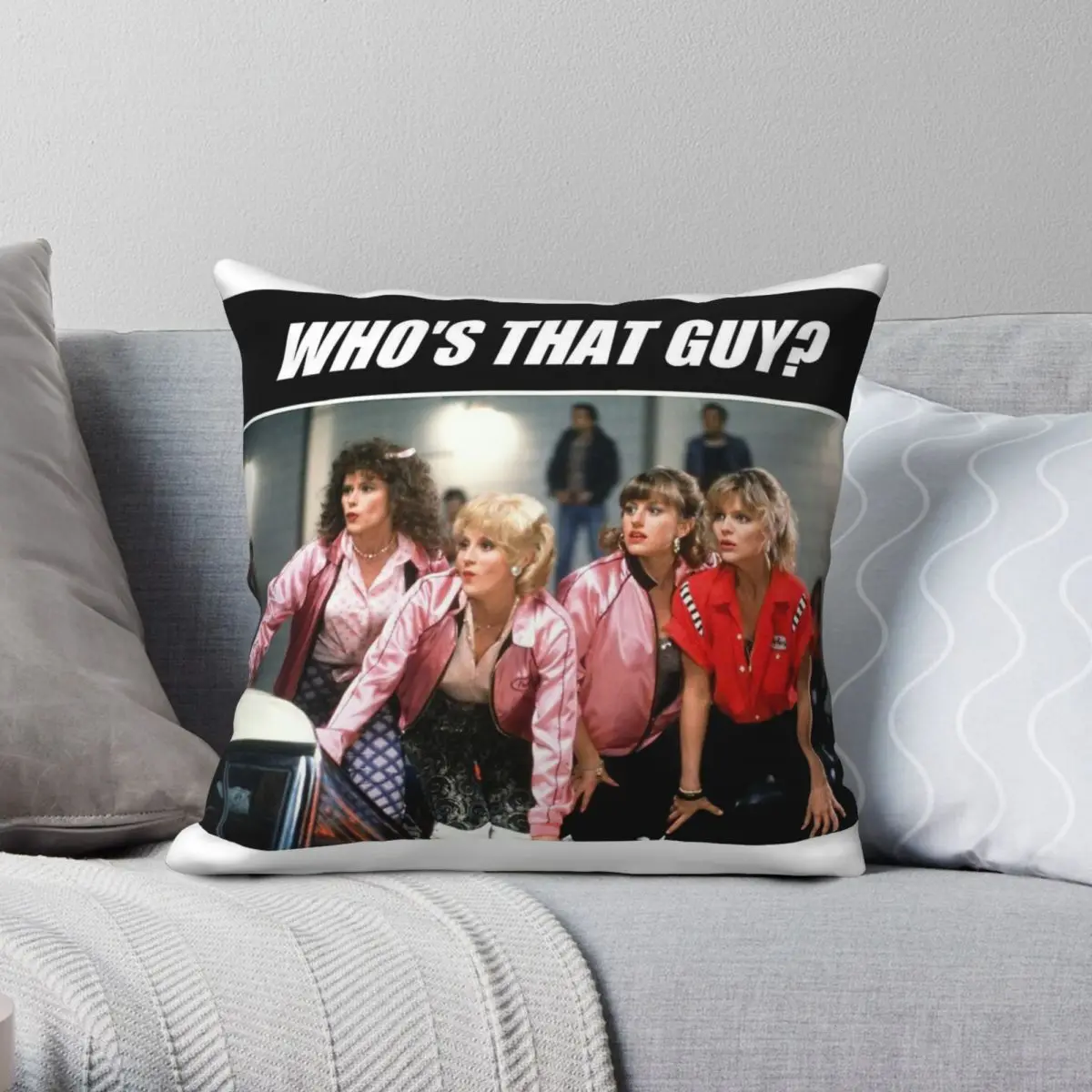 Grease 2 Who's That Guy Square Pillowcase Polyester Linen Velvet Creative Decor Throw Pillow Case Cushion Cover Wholesale 45x45