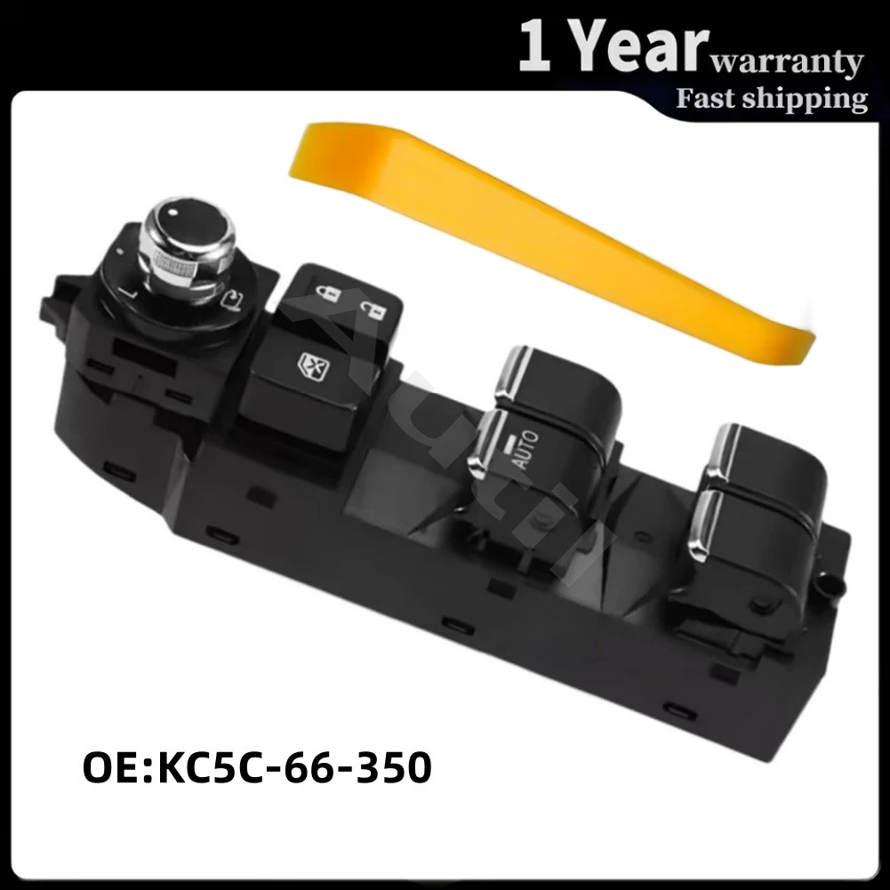 

KC5C-66-350 Front Left Master Power Window Switch Electric Glass Lifter Button for Mazda CX-5 Control Button Car Accessories