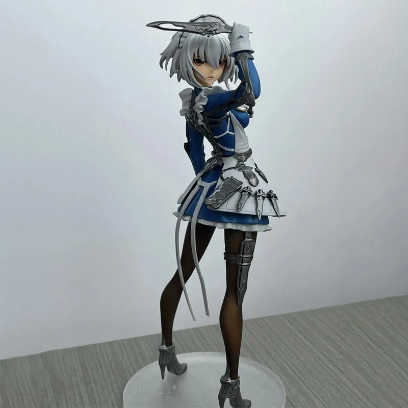 Touhou Project Figures Izayoi Sakuya Figure 23cm Pvc Models Gk Statue Collectible Toys Desk Decoration Anime Doll Birthday Gifts